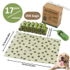 255 Portable biodegradable pet waste bag outdoor pet poop collection bag