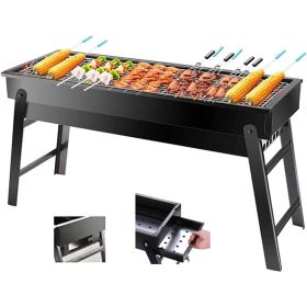 Portable Foldable Outdoor Barbecue Stove Charcoal Barbecue Stove Terrace Camping Picnic Burner