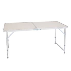 120 x 60 x 70 4Ft Portable Multipurpose Folding Table White