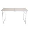 120 x 60 x 70 4Ft Portable Multipurpose Folding Table White