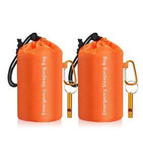 First-aid Tent Sleeping Bag (Option: Double orange-150x210)